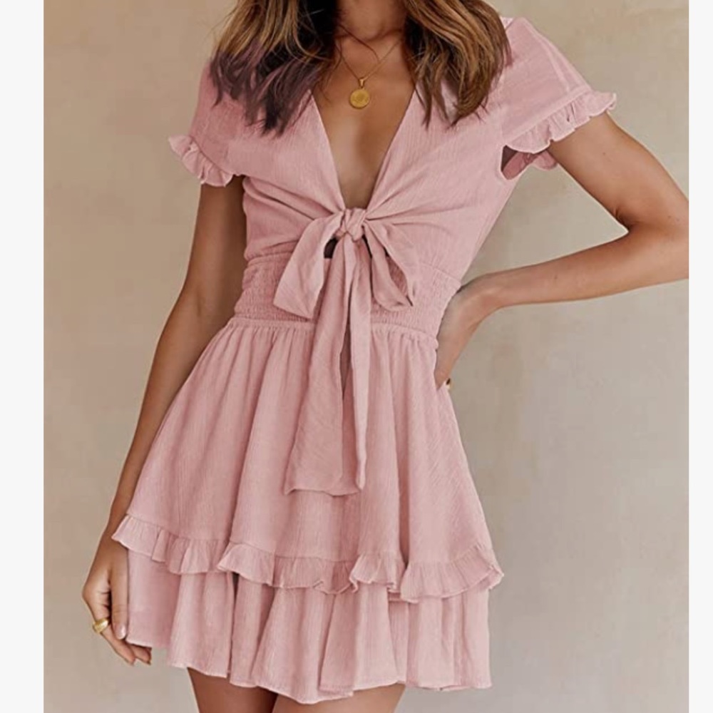 Amazon, small, light pink!